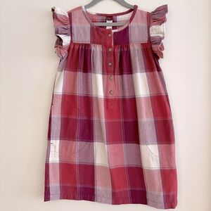 Tea Collection Cardinal Elena Flutter-Sleeve Dress - Girls, size 8